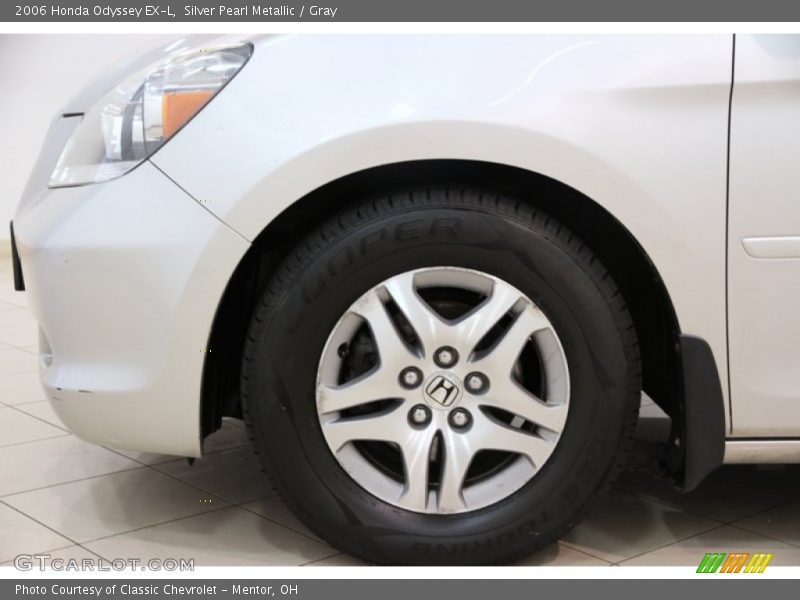 Silver Pearl Metallic / Gray 2006 Honda Odyssey EX-L