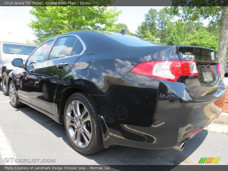 Crystal Black Pearl / Ebony 2010 Acura TSX Sedan