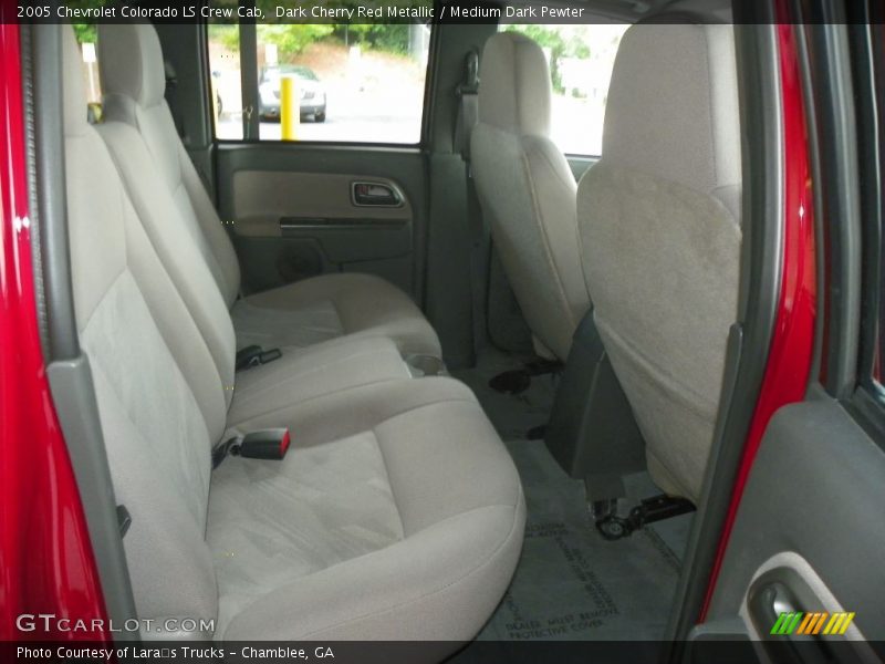 Dark Cherry Red Metallic / Medium Dark Pewter 2005 Chevrolet Colorado LS Crew Cab