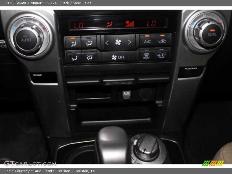 Black / Sand Beige 2010 Toyota 4Runner SR5 4x4