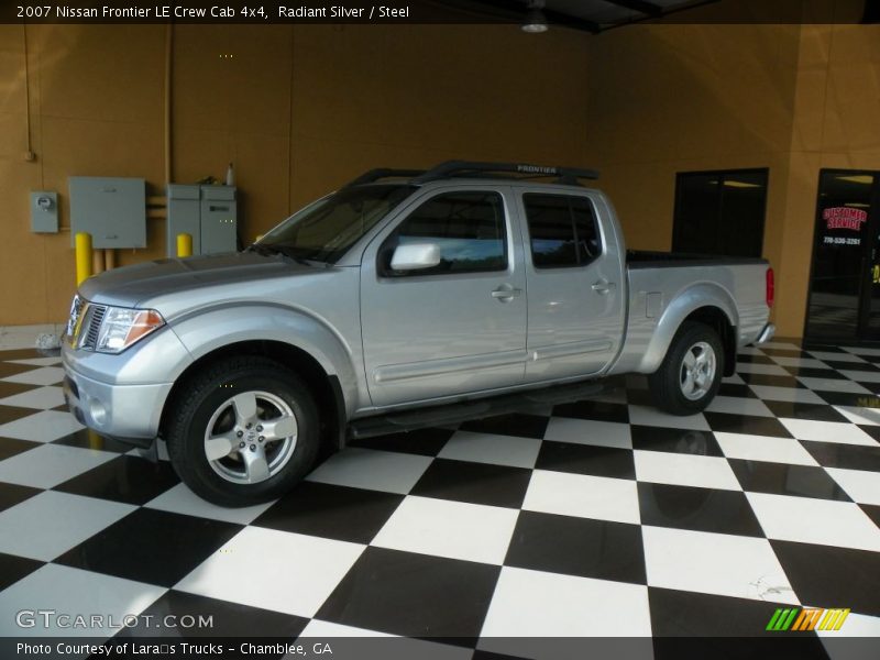 Radiant Silver / Steel 2007 Nissan Frontier LE Crew Cab 4x4