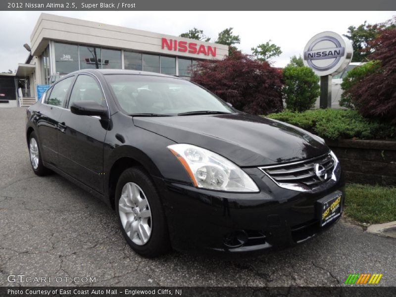Super Black / Frost 2012 Nissan Altima 2.5