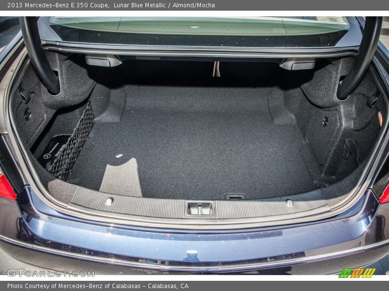 Lunar Blue Metallic / Almond/Mocha 2013 Mercedes-Benz E 350 Coupe