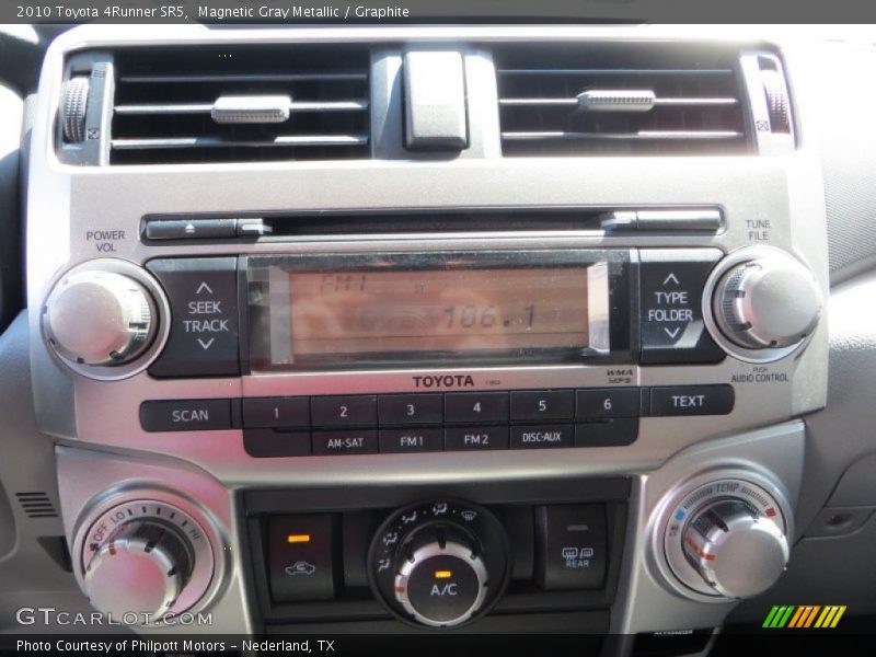 Magnetic Gray Metallic / Graphite 2010 Toyota 4Runner SR5