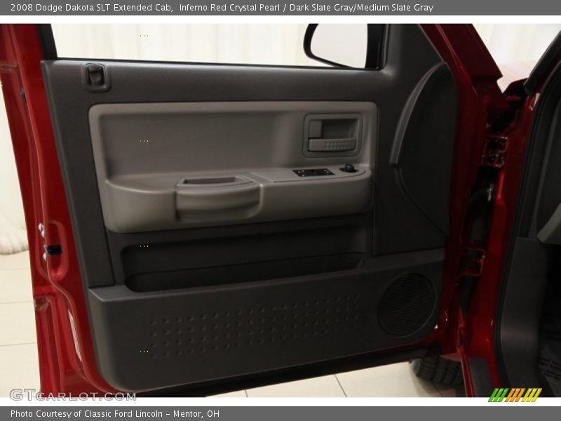 Inferno Red Crystal Pearl / Dark Slate Gray/Medium Slate Gray 2008 Dodge Dakota SLT Extended Cab