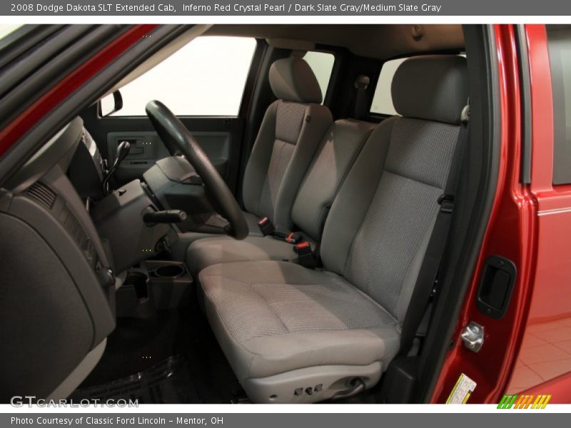  2008 Dakota SLT Extended Cab Dark Slate Gray/Medium Slate Gray Interior