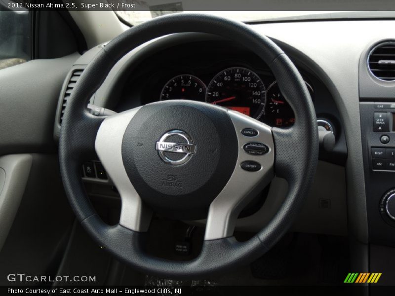 Super Black / Frost 2012 Nissan Altima 2.5