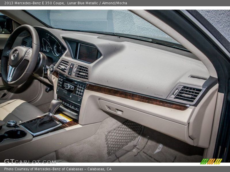 Lunar Blue Metallic / Almond/Mocha 2013 Mercedes-Benz E 350 Coupe