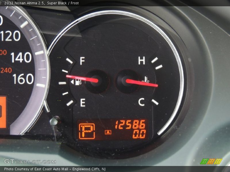 Super Black / Frost 2012 Nissan Altima 2.5