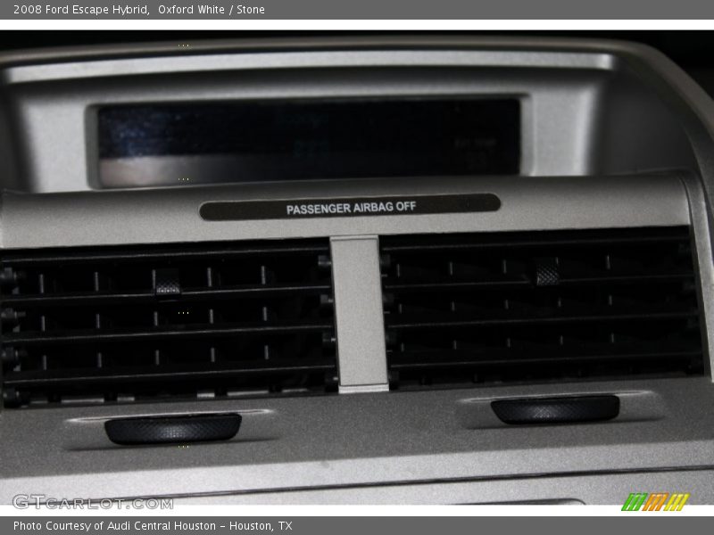 Oxford White / Stone 2008 Ford Escape Hybrid