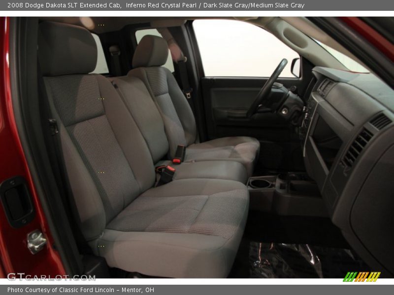 Inferno Red Crystal Pearl / Dark Slate Gray/Medium Slate Gray 2008 Dodge Dakota SLT Extended Cab