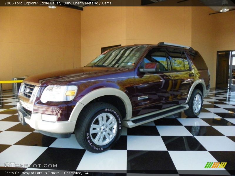 Dark Cherry Metallic / Camel 2006 Ford Explorer Eddie Bauer