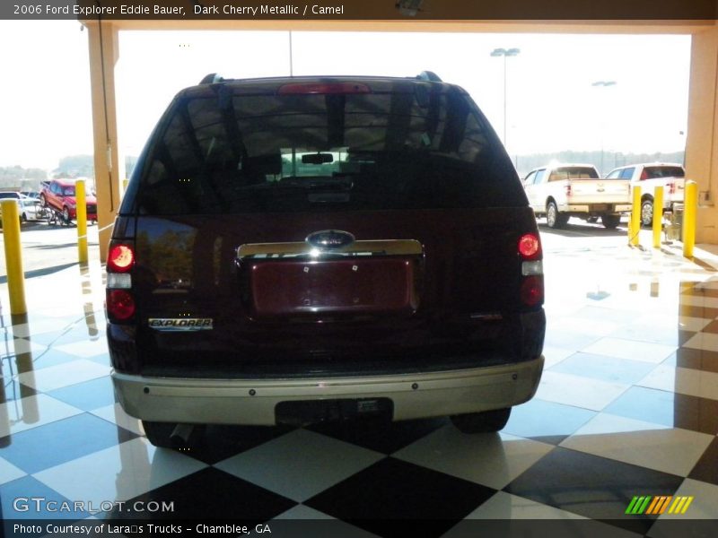 Dark Cherry Metallic / Camel 2006 Ford Explorer Eddie Bauer