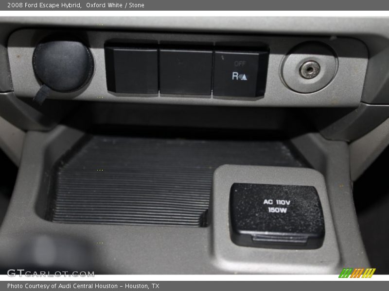 Oxford White / Stone 2008 Ford Escape Hybrid