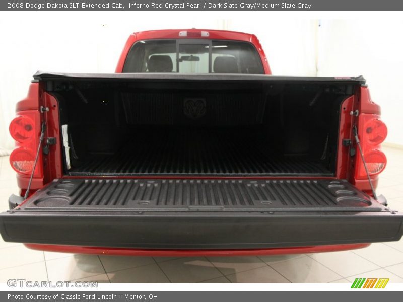 Inferno Red Crystal Pearl / Dark Slate Gray/Medium Slate Gray 2008 Dodge Dakota SLT Extended Cab