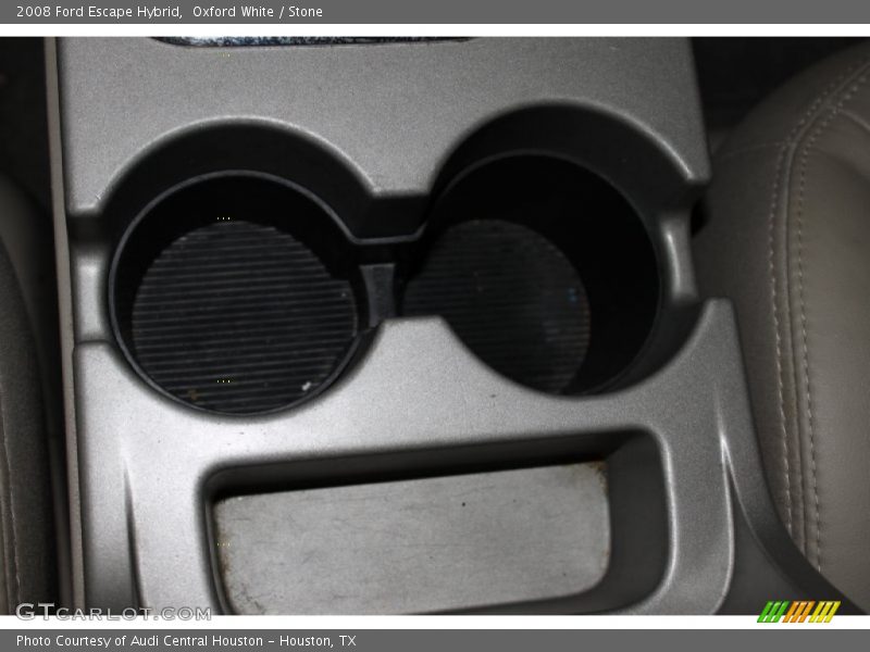 Oxford White / Stone 2008 Ford Escape Hybrid