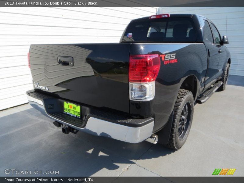 Black / Black 2013 Toyota Tundra TSS Double Cab