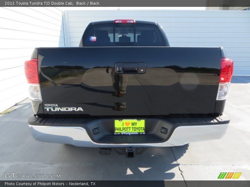 Black / Black 2013 Toyota Tundra TSS Double Cab