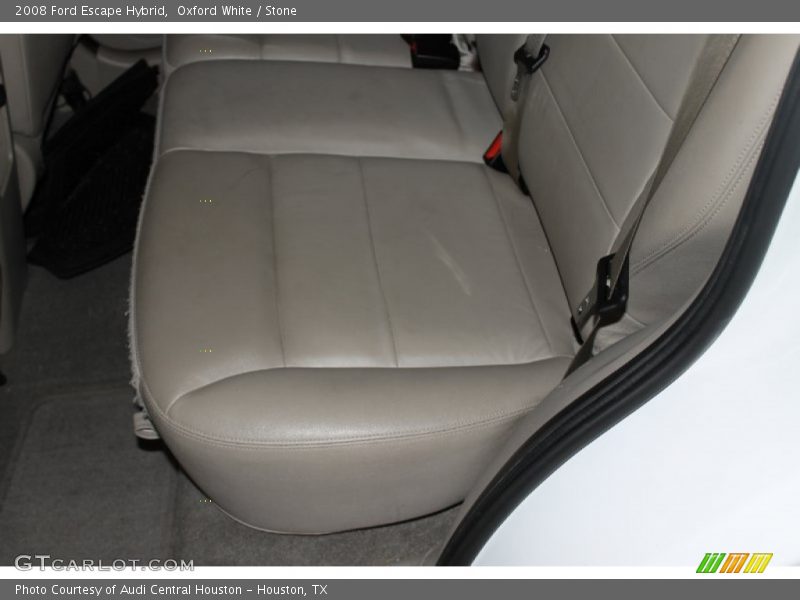 Oxford White / Stone 2008 Ford Escape Hybrid