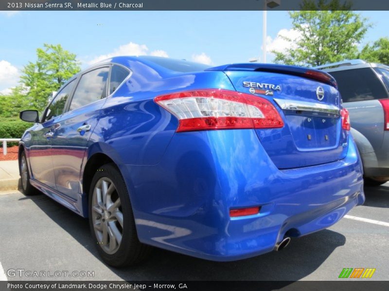 Metallic Blue / Charcoal 2013 Nissan Sentra SR