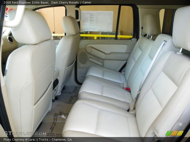 Dark Cherry Metallic / Camel 2006 Ford Explorer Eddie Bauer