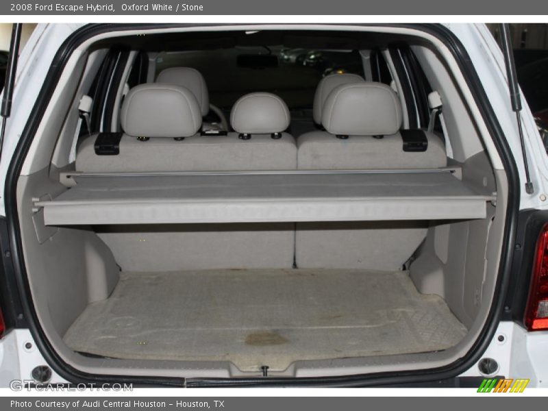 Oxford White / Stone 2008 Ford Escape Hybrid