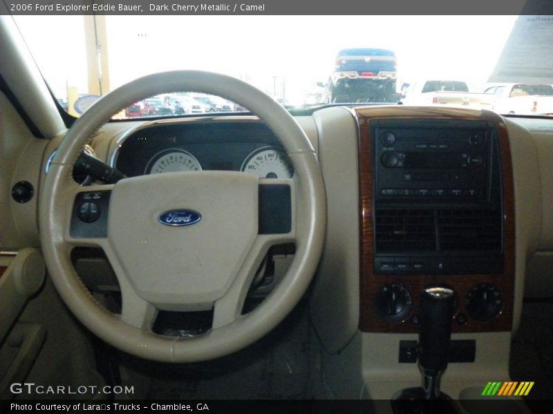 Dark Cherry Metallic / Camel 2006 Ford Explorer Eddie Bauer