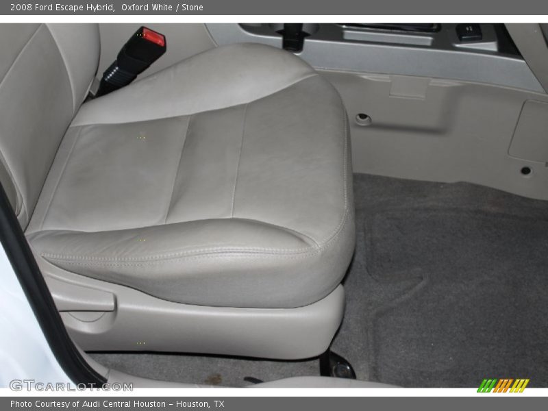 Oxford White / Stone 2008 Ford Escape Hybrid