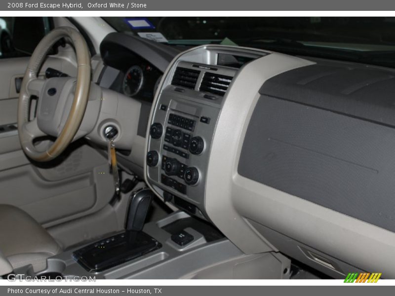 Oxford White / Stone 2008 Ford Escape Hybrid