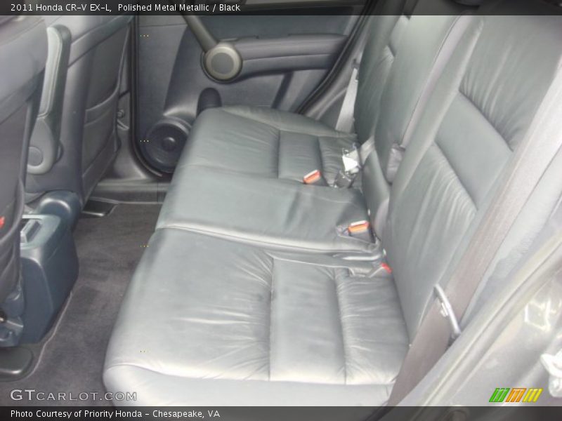 Polished Metal Metallic / Black 2011 Honda CR-V EX-L