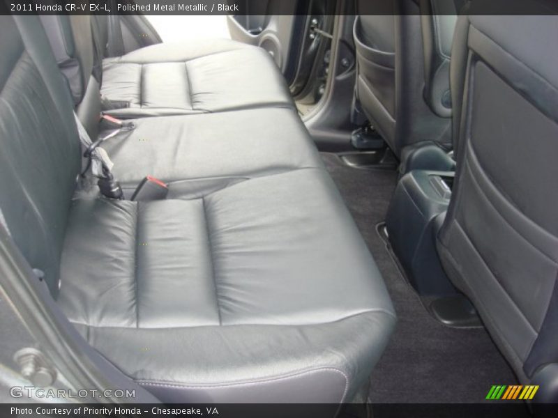 Polished Metal Metallic / Black 2011 Honda CR-V EX-L