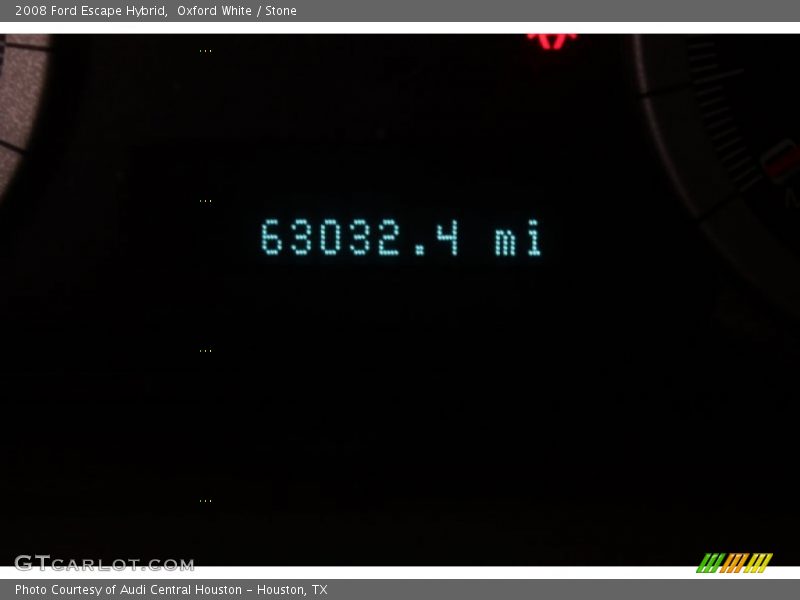 Oxford White / Stone 2008 Ford Escape Hybrid