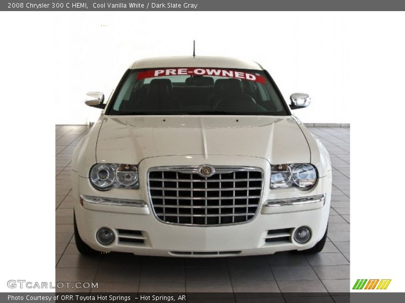 Cool Vanilla White / Dark Slate Gray 2008 Chrysler 300 C HEMI