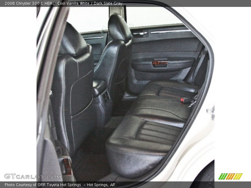 Cool Vanilla White / Dark Slate Gray 2008 Chrysler 300 C HEMI