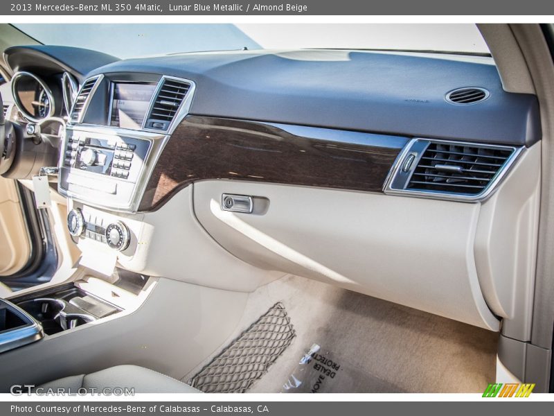 Lunar Blue Metallic / Almond Beige 2013 Mercedes-Benz ML 350 4Matic