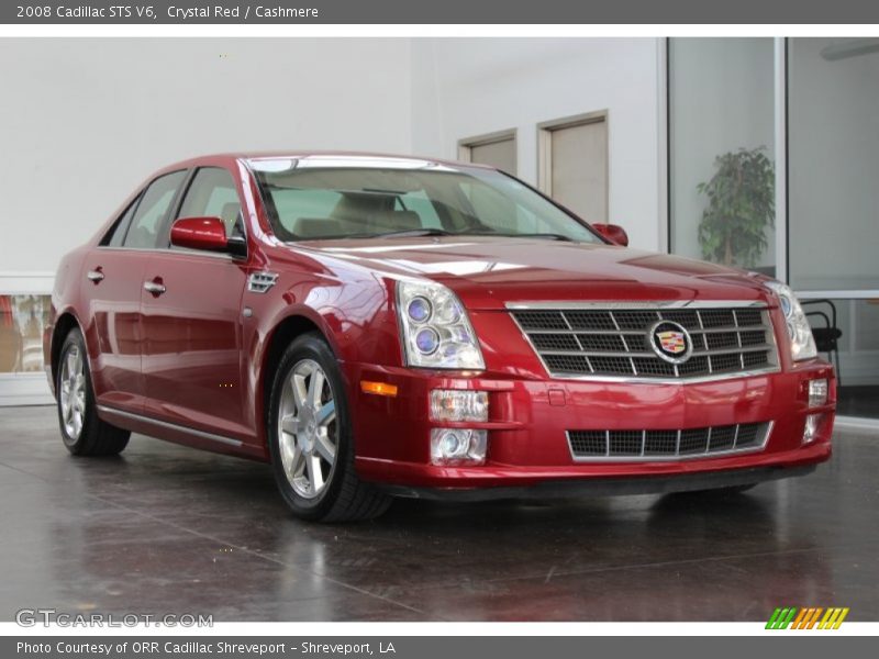 Crystal Red / Cashmere 2008 Cadillac STS V6