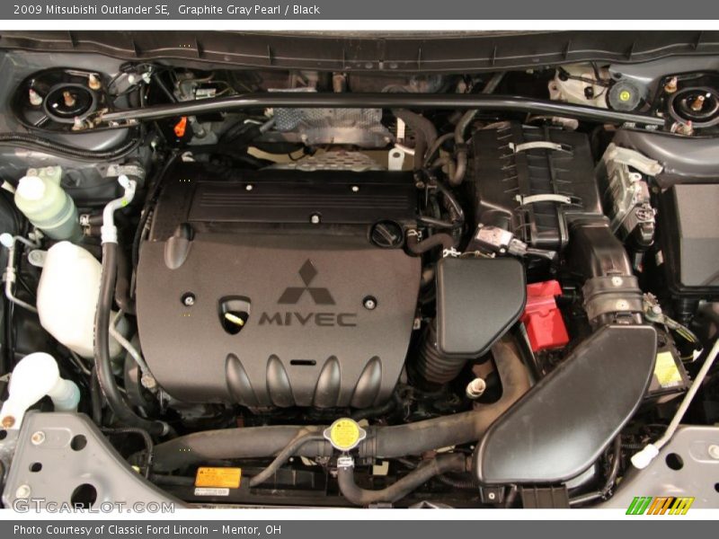  2009 Outlander SE Engine - 2.4L DOHC 16V MIVEC Inline 4 Cylinder