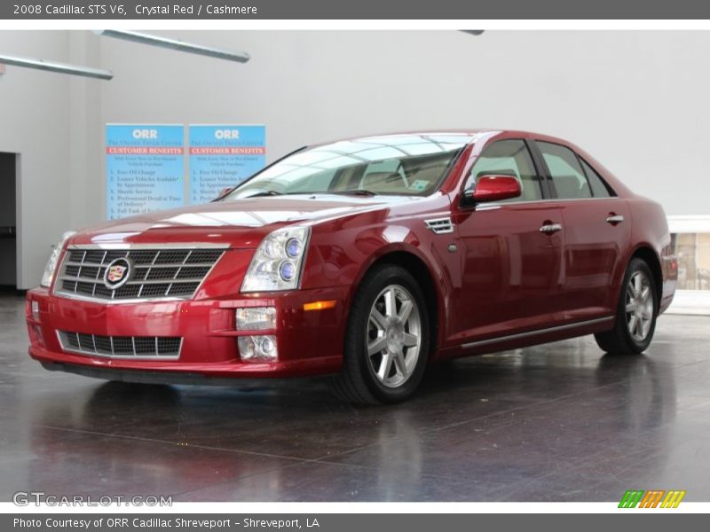 Crystal Red / Cashmere 2008 Cadillac STS V6