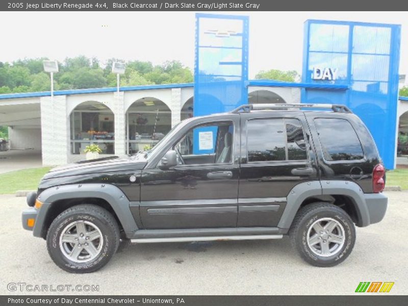 Black Clearcoat / Dark Slate Gray/Light Slate Gray 2005 Jeep Liberty Renegade 4x4