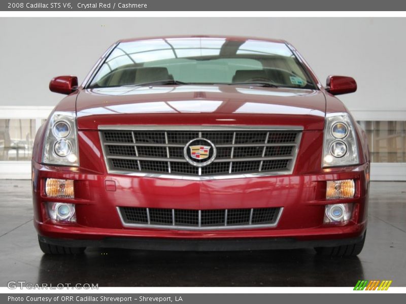 Crystal Red / Cashmere 2008 Cadillac STS V6