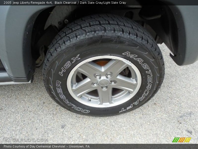 Black Clearcoat / Dark Slate Gray/Light Slate Gray 2005 Jeep Liberty Renegade 4x4