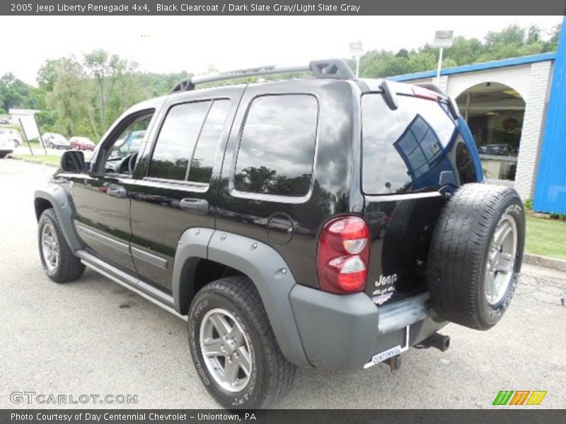 Black Clearcoat / Dark Slate Gray/Light Slate Gray 2005 Jeep Liberty Renegade 4x4