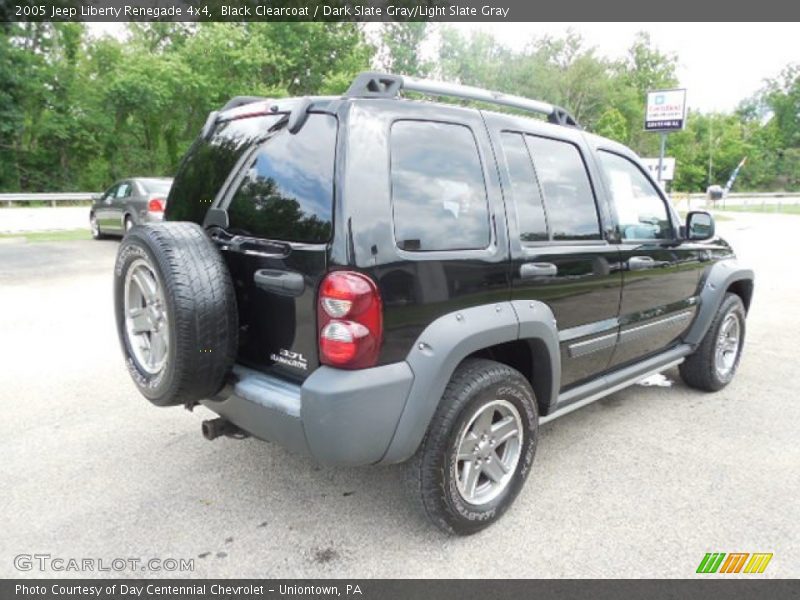 Black Clearcoat / Dark Slate Gray/Light Slate Gray 2005 Jeep Liberty Renegade 4x4