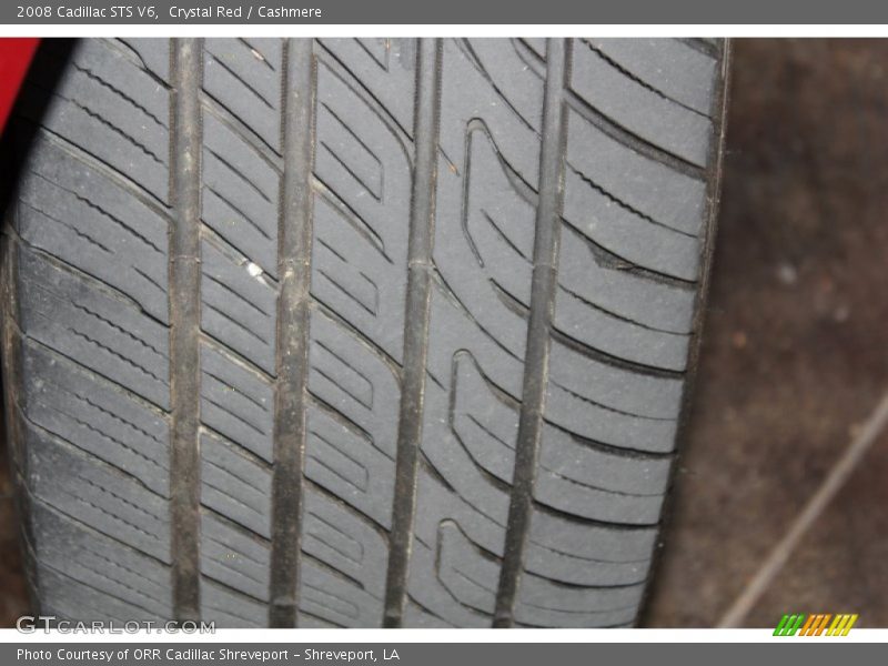 Crystal Red / Cashmere 2008 Cadillac STS V6