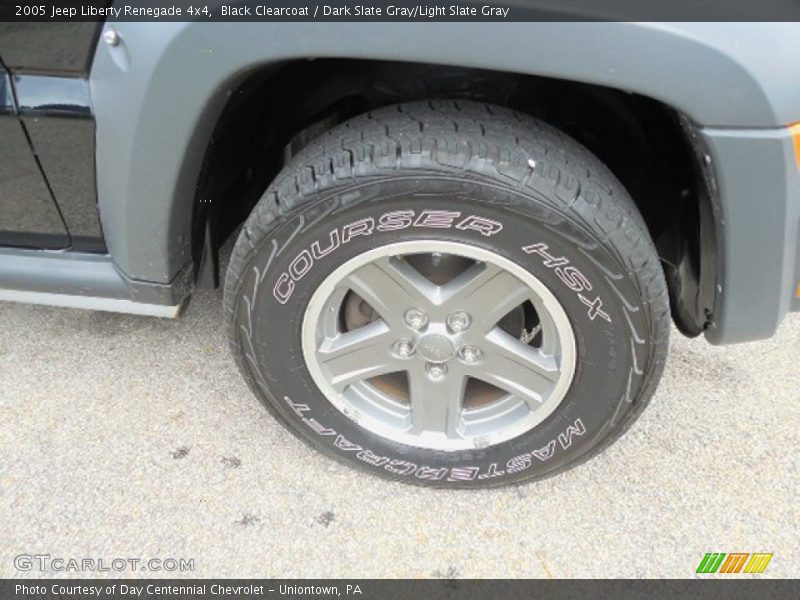 Black Clearcoat / Dark Slate Gray/Light Slate Gray 2005 Jeep Liberty Renegade 4x4