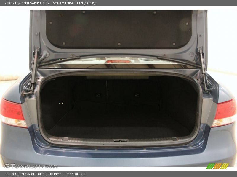 Aquamarine Pearl / Gray 2006 Hyundai Sonata GLS