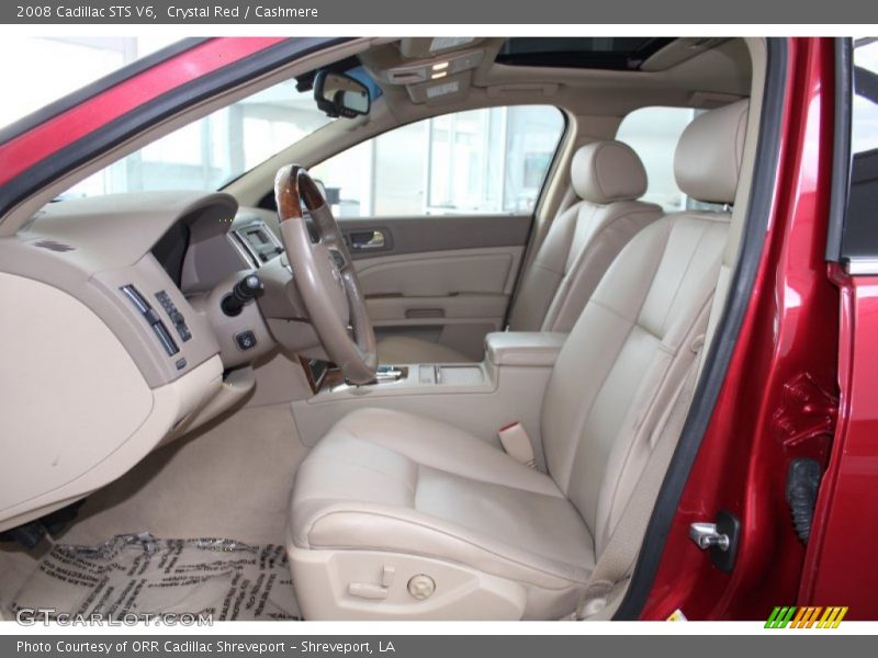 Crystal Red / Cashmere 2008 Cadillac STS V6