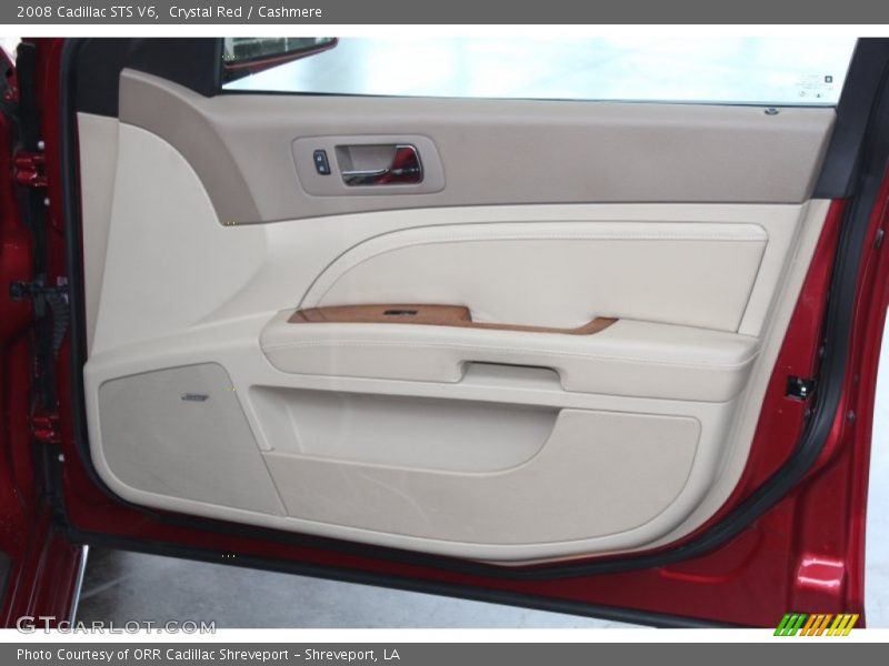 Crystal Red / Cashmere 2008 Cadillac STS V6