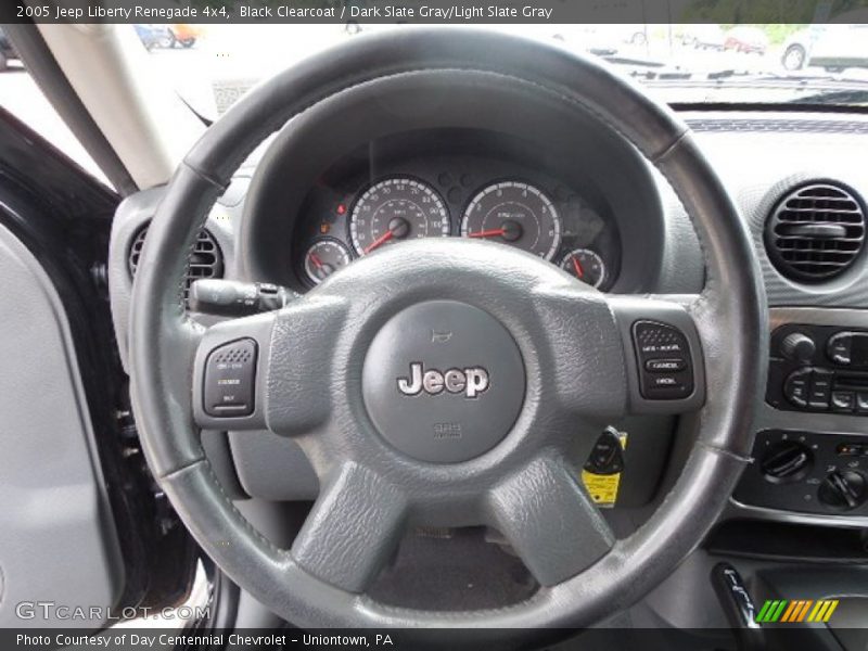 Black Clearcoat / Dark Slate Gray/Light Slate Gray 2005 Jeep Liberty Renegade 4x4