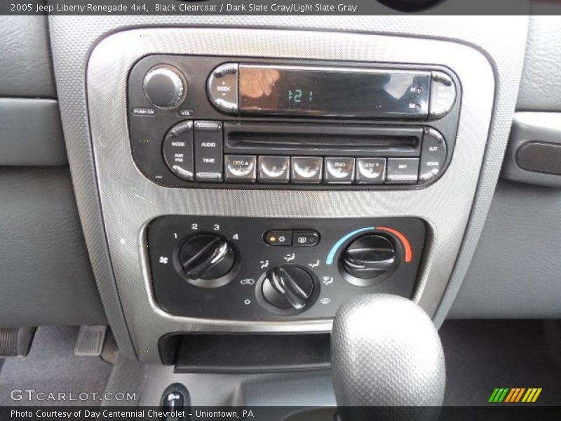 Black Clearcoat / Dark Slate Gray/Light Slate Gray 2005 Jeep Liberty Renegade 4x4